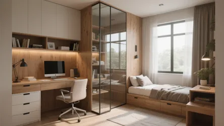 5 Inspiring Small Bedroom Study Room Designs