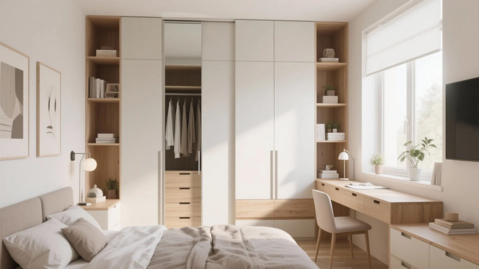 5 Smart Almari Design Ideas for Small Rooms: Practical & Stylish Wardrobe Solutions to Maximize Space