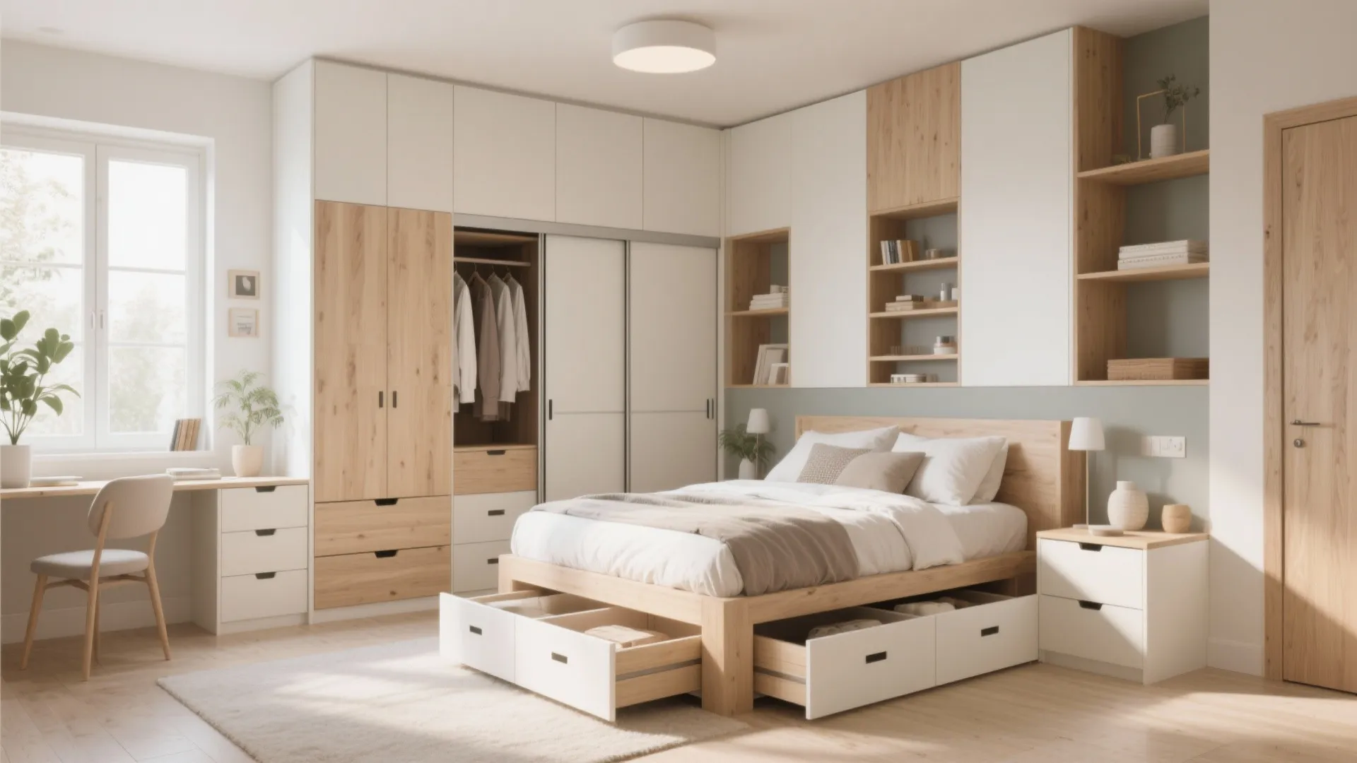 5 Smart Small Room Wardrobe Designs: Creative Storage Solutions for Small Bedrooms Inspired by Real Projects