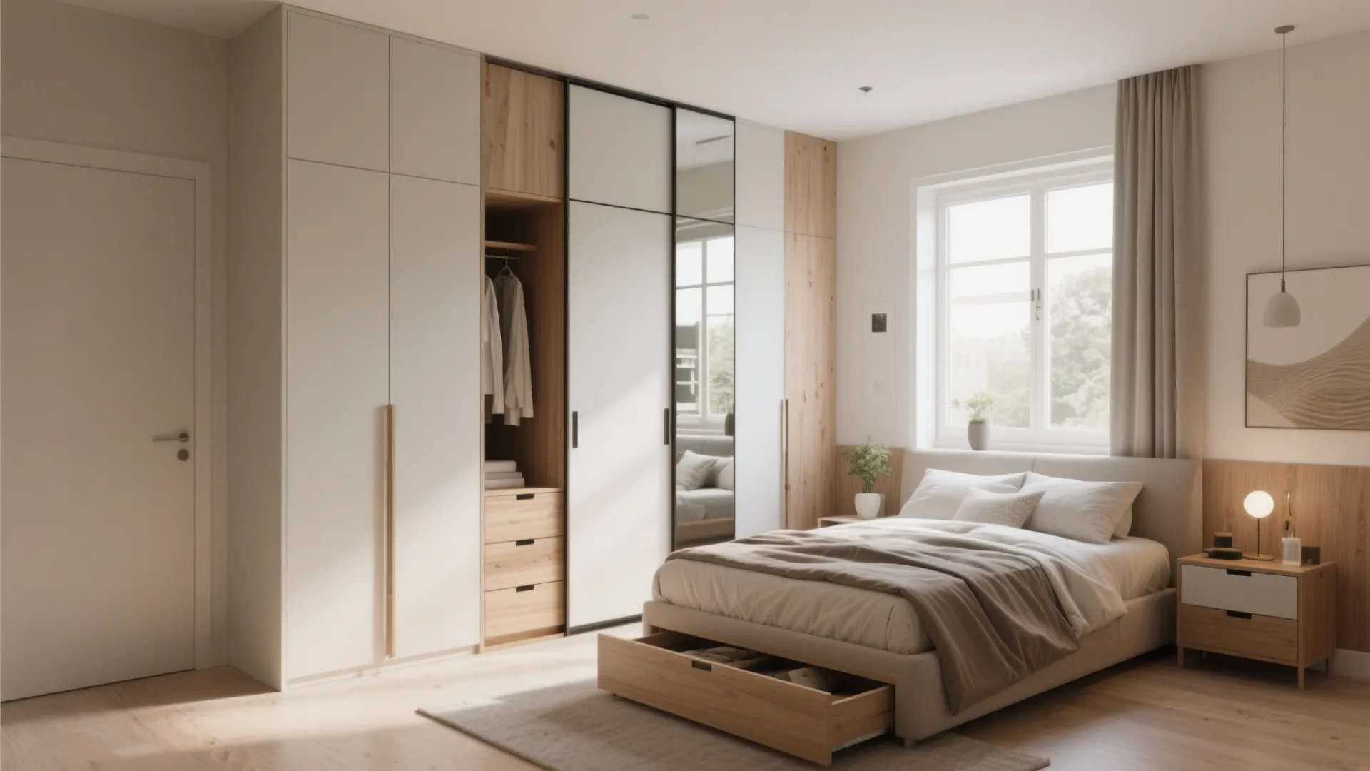 5 Wardrobe Ideas for Small Rooms: Maximizing storage and style in compact bedrooms