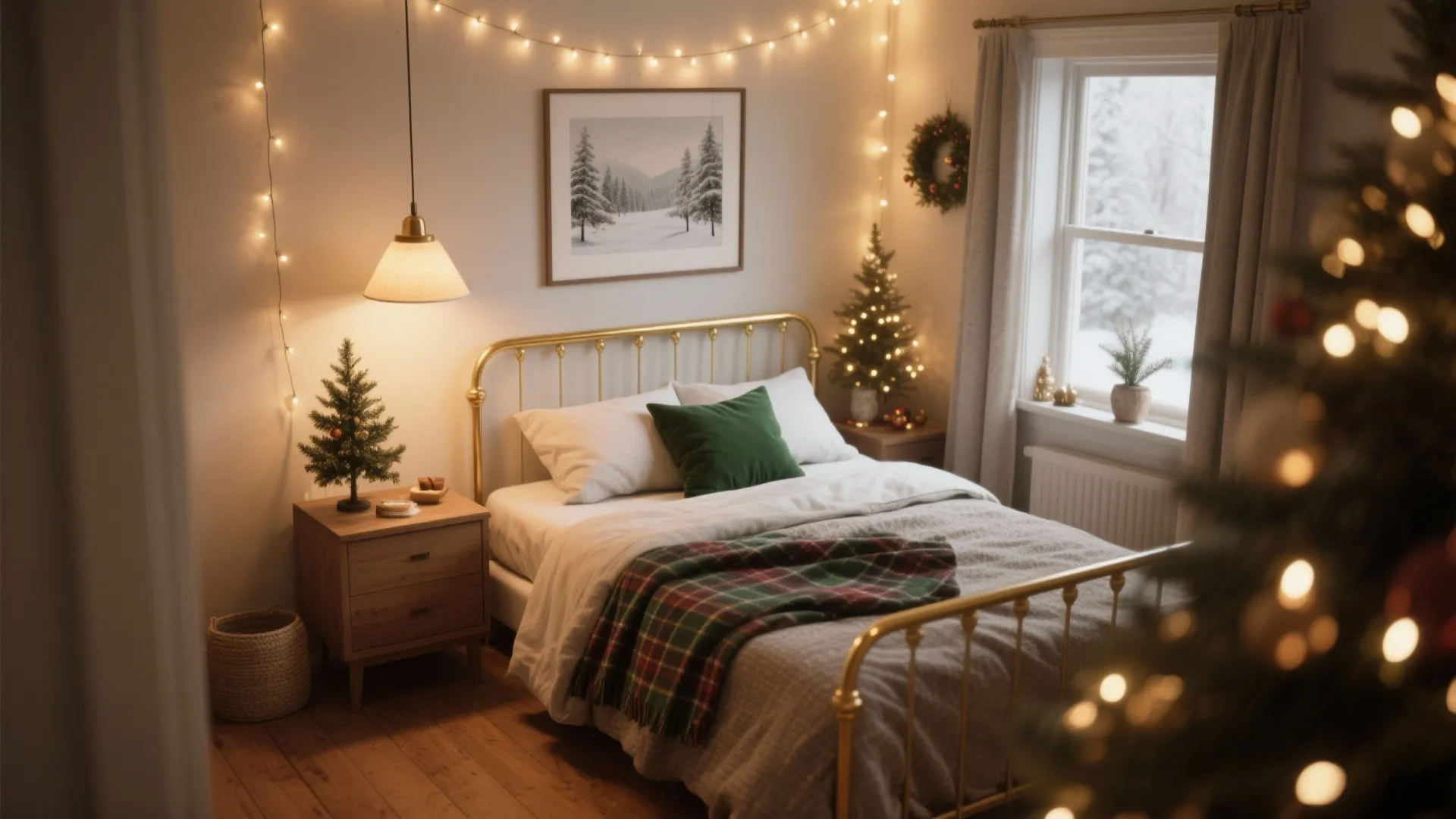 10 Cozy Ways to Decorate a Bedroom for Christmas: Practical, stylish bedroom Christmas decor ideas from a seasoned designer — five tested concepts, budgets, and tips to make small spaces feel festive