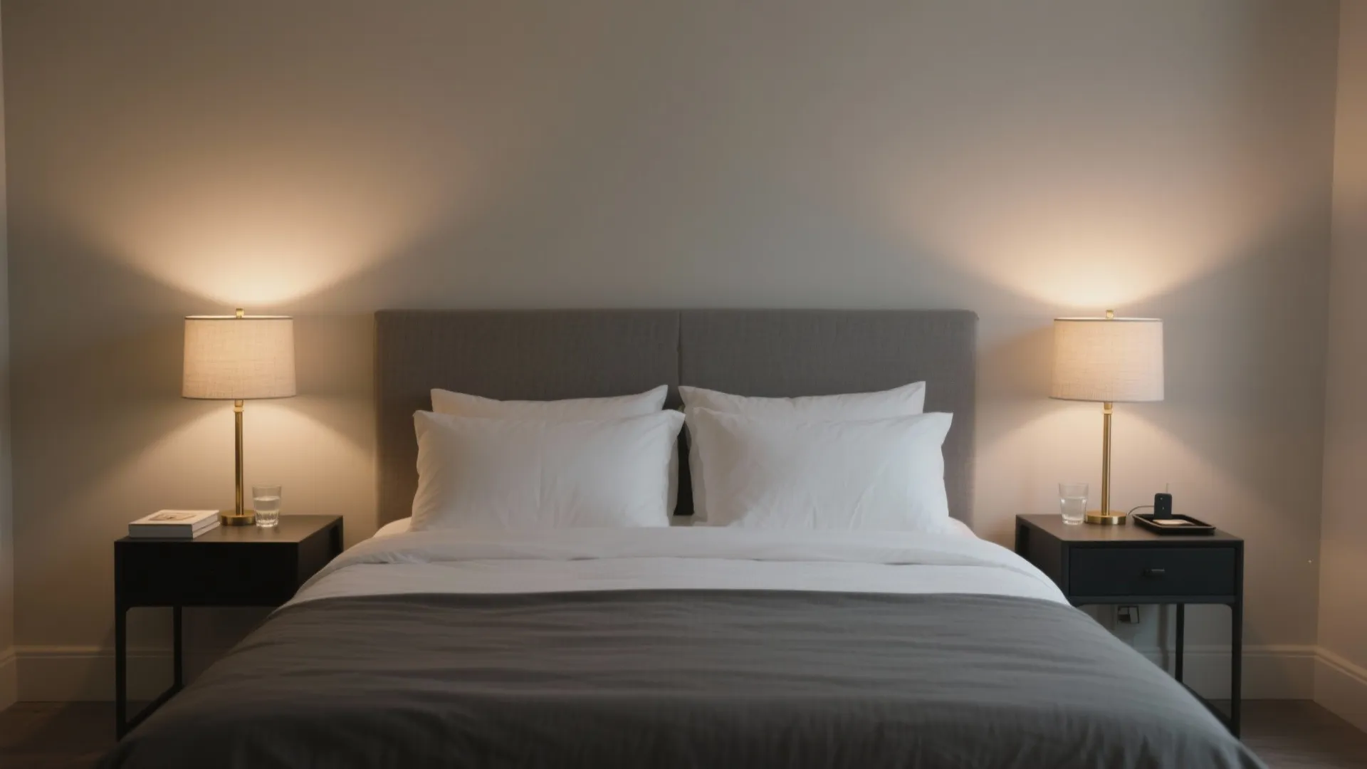 Small Bedside Table Lamps Set of 2: Space-Saving Elegance for Your Bedroom: 1 Minute to Transform Your Nightstand with Stylish, Compact Lighting