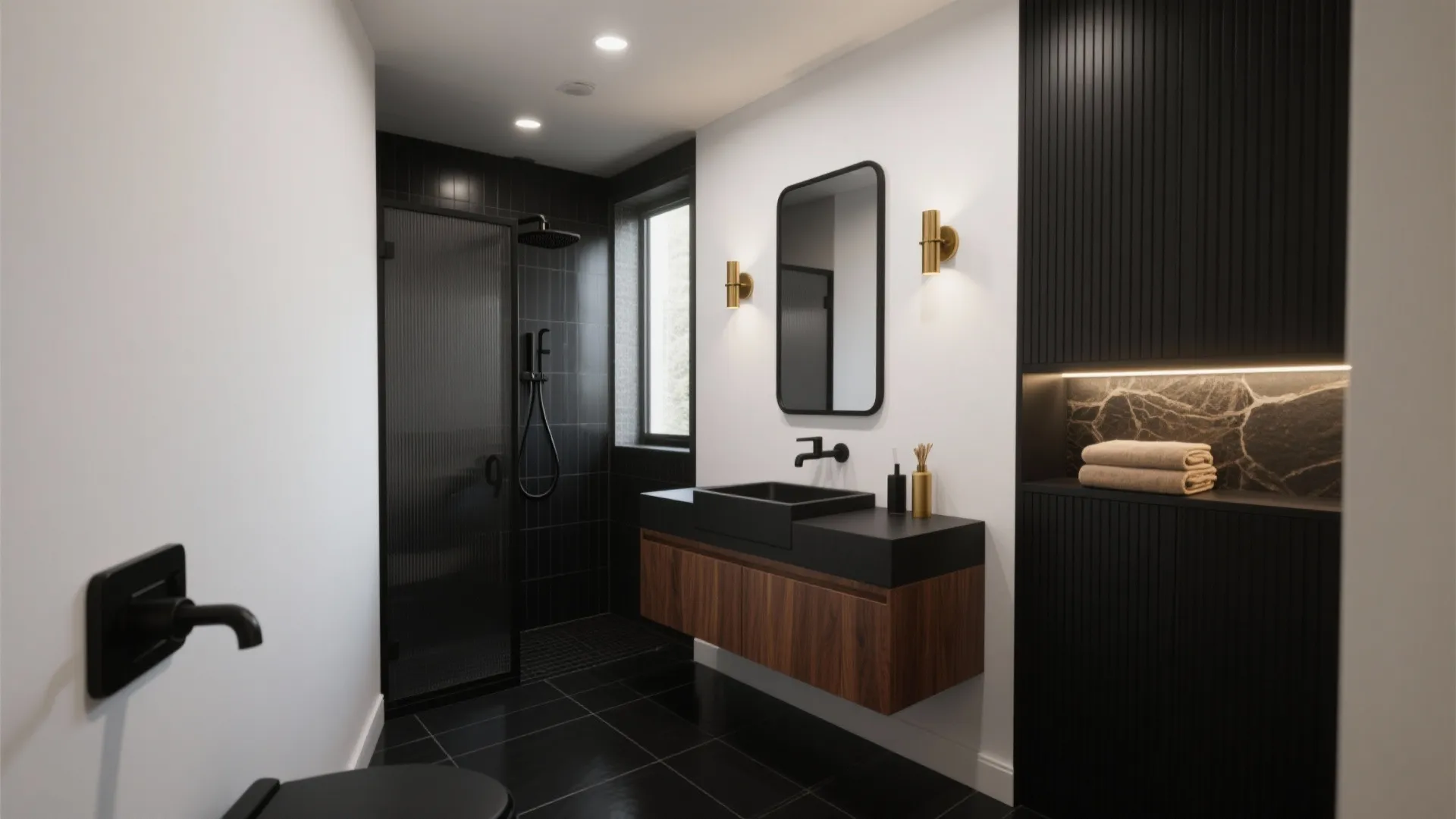 5 Small Black Bathroom Designs That Truly Work: Real-world ideas from a senior interior designer to make a petite black bathroom feel bold, bright, and functional