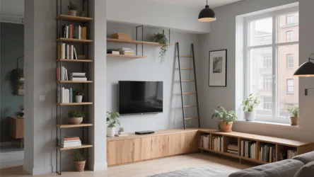 10 Small Living Room Bookshelf Ideas