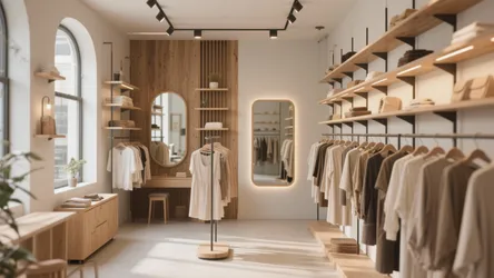 5 Small Clothes Shop Design Ideas