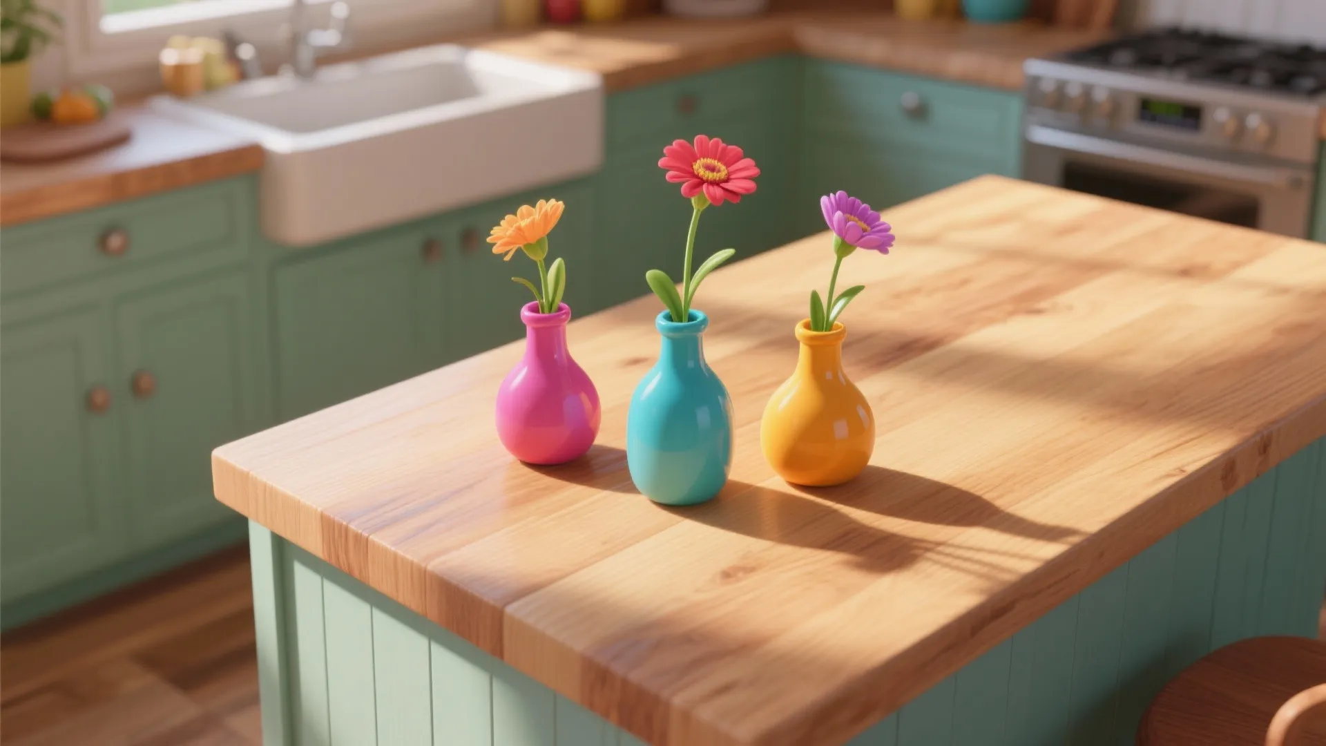 4. Grouping of Small Bud Vases