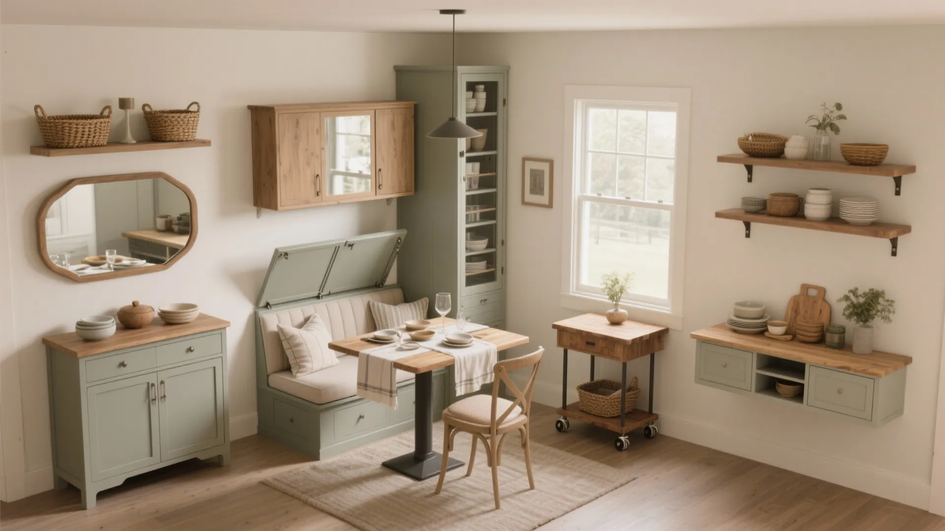 Buffet for Small Dining Room - 5 Ideas: Practical, stylish buffet solutions to maximize storage and style in tight dining spaces