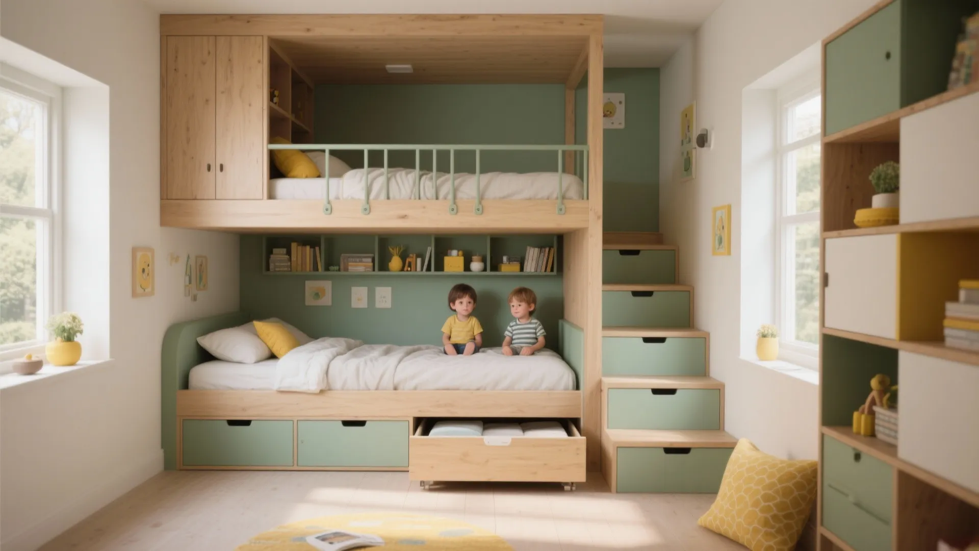Bunk Beds for Small Rooms with Storage — 5 Ideas: Smart, stylish bunk-bed solutions I’ve used to add storage without shrinking the room