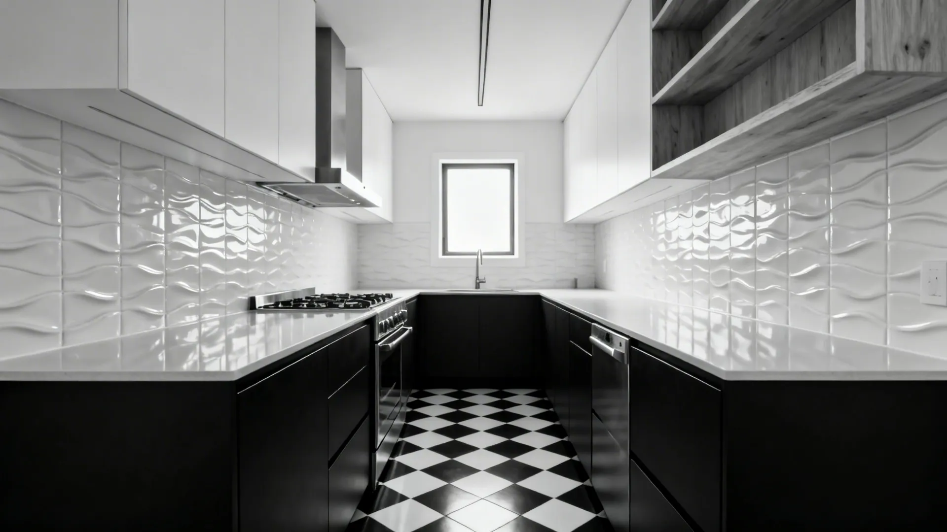 5 Black and White Kitchen Tile Ideas That Just Work