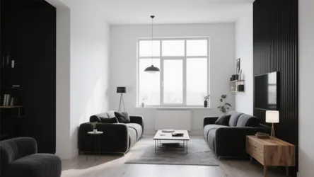 10 Small Black and White Living Room Ideas