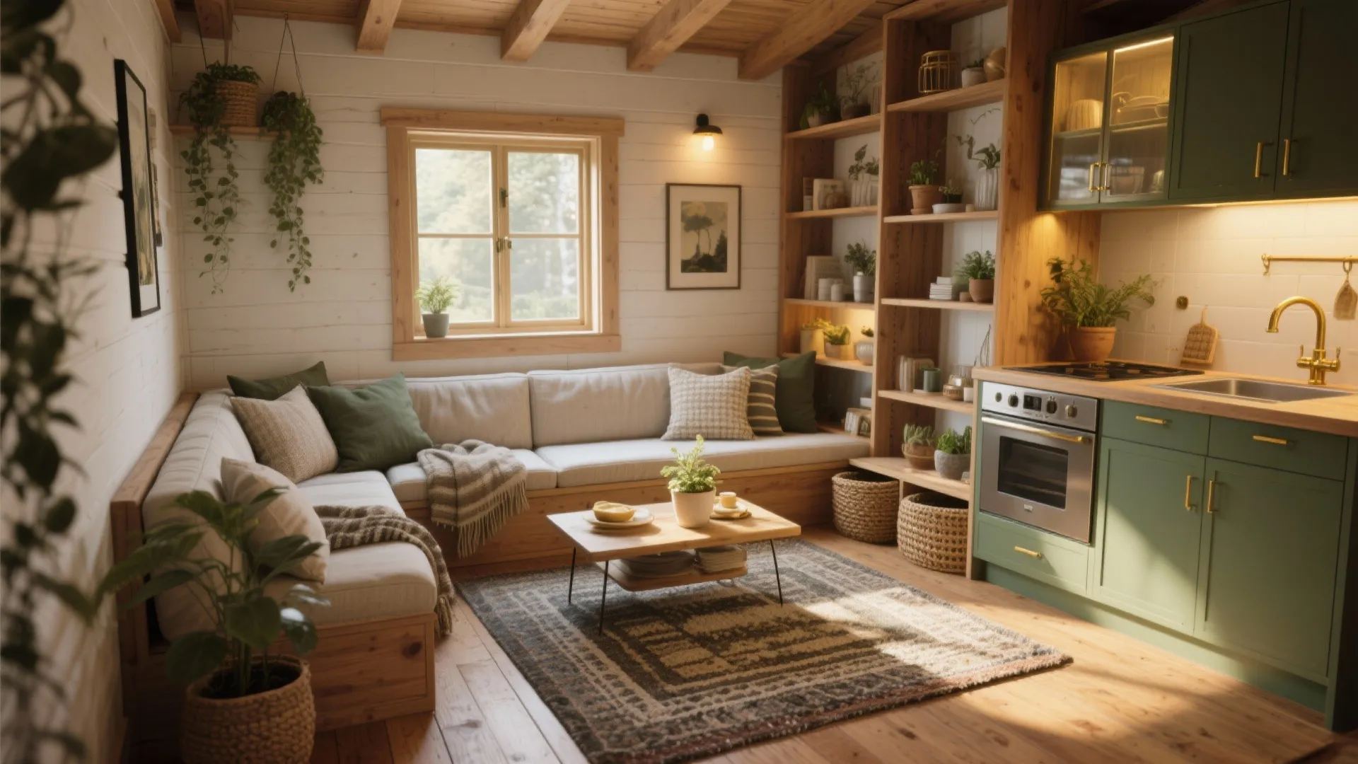 Small Cabin Living Room: 5 Cozy Design Ideas: Practical and playful small cabin living room inspirations from a pro designer