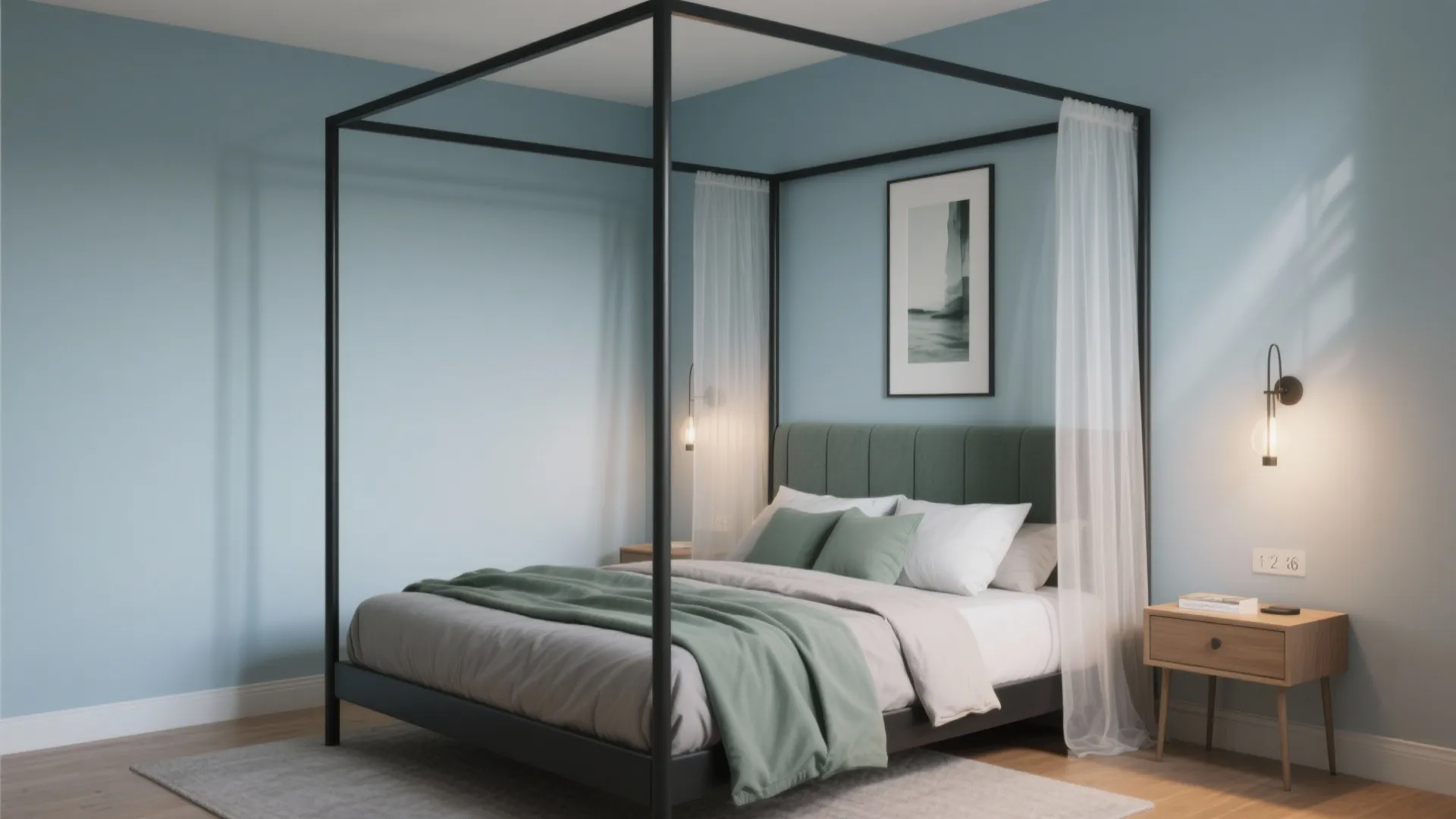 Canopy Bed in Small Bedroom: Stylish Ideas for Compact Spaces: 1 Minute to Choose the Perfect Canopy Bed for Your Small Bedroom