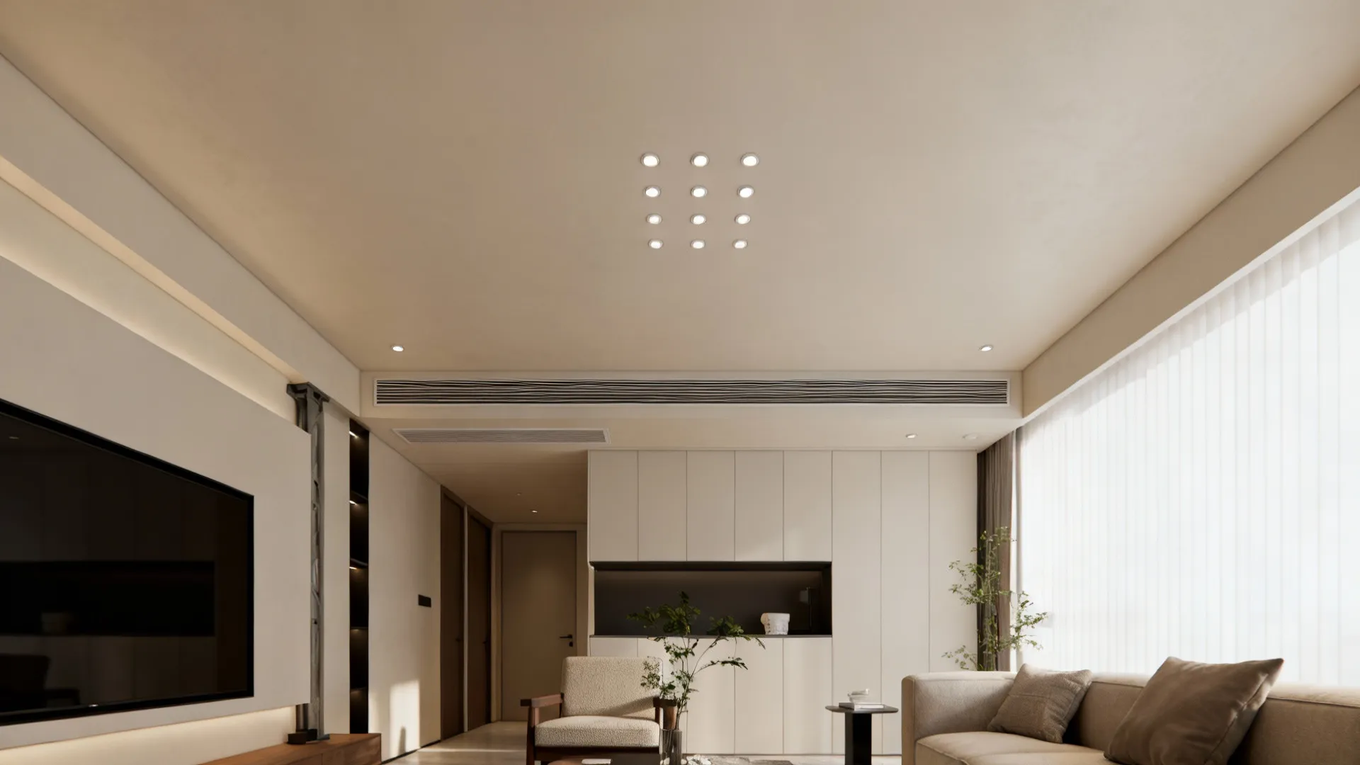 4. Small can plan for low ceilings