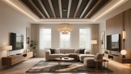 Ceiling Living Room Ideas: 5 Inspiring Designs