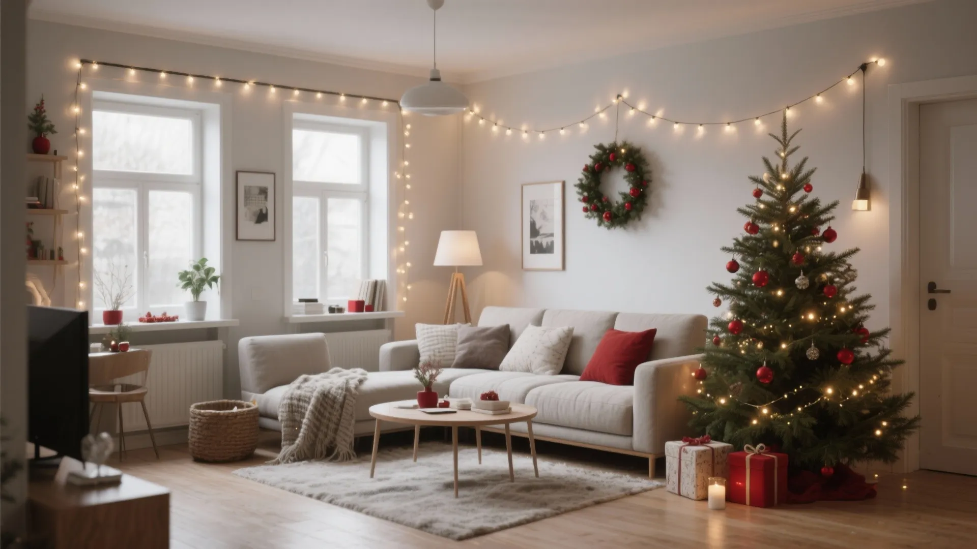 10 Christmas Living Room Ideas