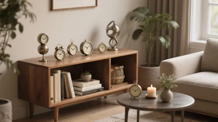 Small Table Clocks for Living Room: 5 Ideas