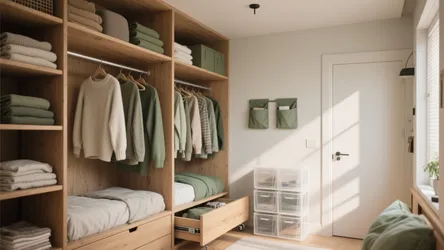 Small space clothing storage ideas — 5 smart tips