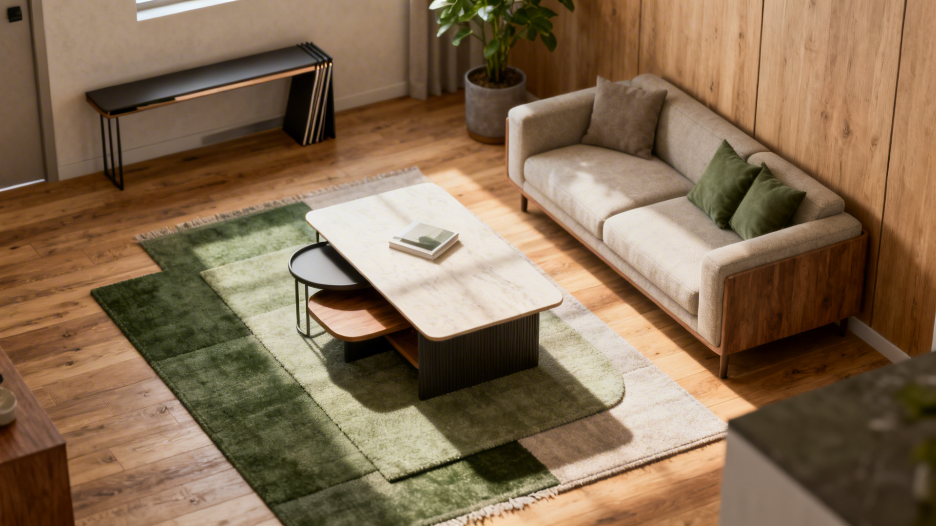 Small Living Room Feels Tight? 5 Coffee Table Ideas