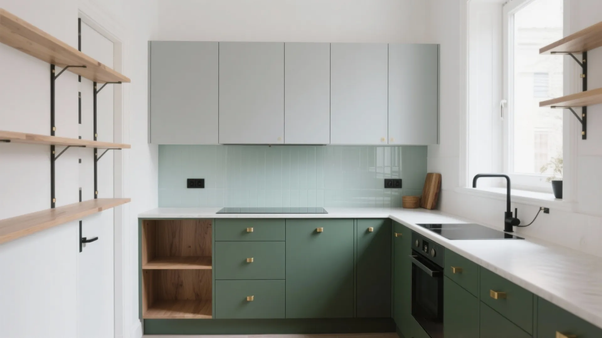 Home Colour Room: 5 Small-Space Ideas: How I use color to unlock storage, light, and layout in tiny kitchens and compact rooms