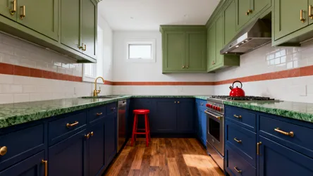 5 Blue, Green and Red Kitchen Ideas That Actually Work