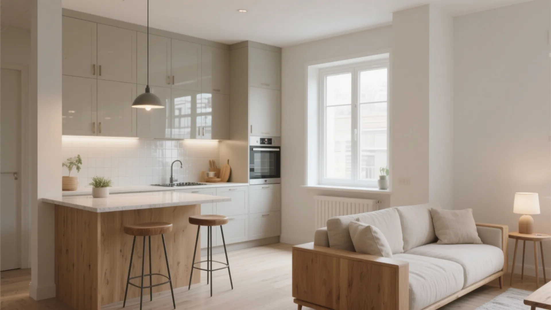 5 small kitchen-living room combo ideas: Practical, designer-approved ways to make a small space feel bigger and work smarter