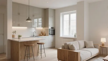 5 small kitchen-living room combo ideas