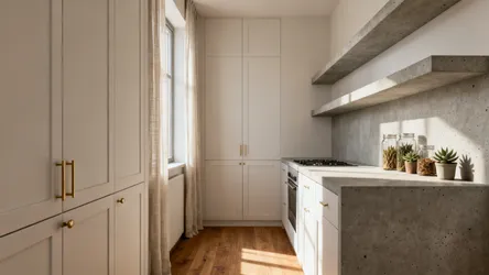 5 Cement Shelf Ideas for Kitchen Cement Slab Designs