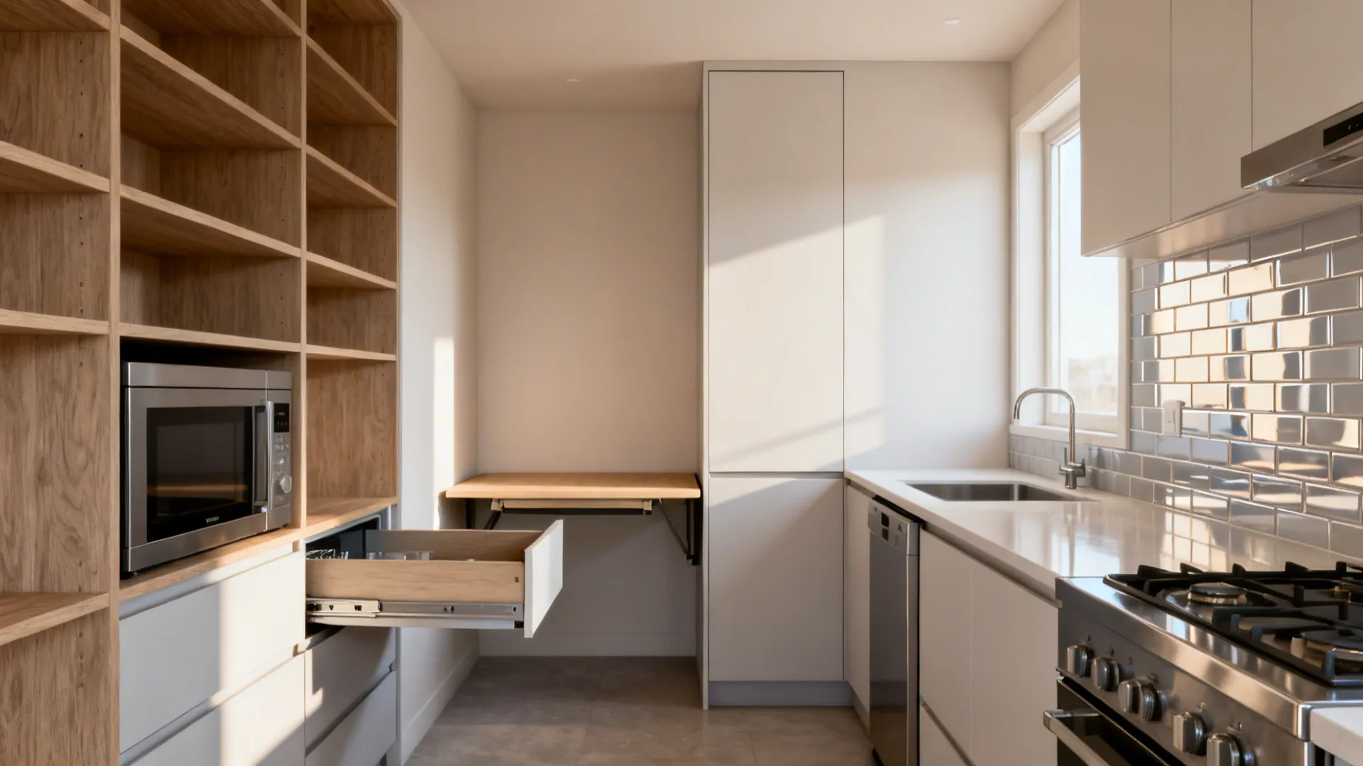 Small Kitchen Ideas That Save Space and Money