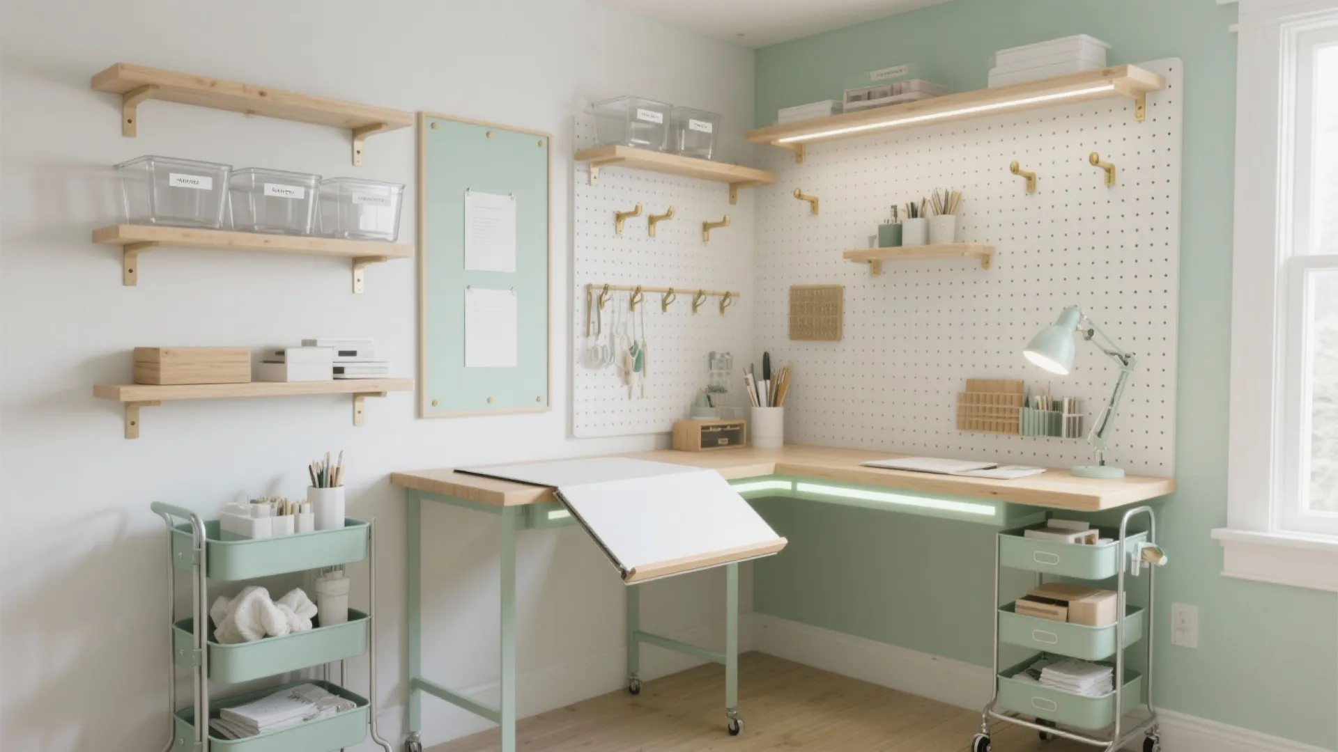 5 Small Craft Room Ideas on a Budget: Real designer tips for maximizing tiny spaces with smart layouts, thrifty storage, and lighting that works