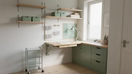 5 DIY Craft Room Ideas for Small Spaces