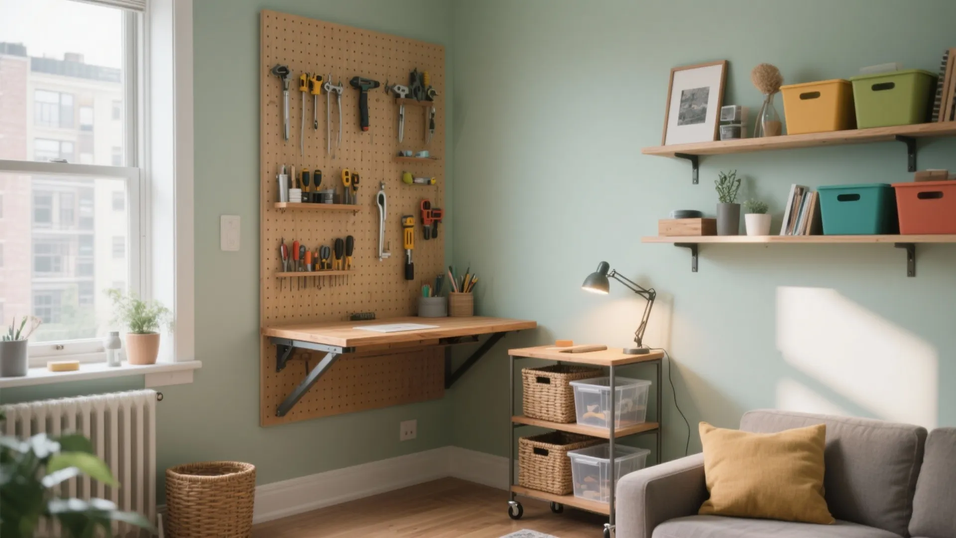5 DIY craft room ideas for small spaces: My pro-tested, small-space craft room ideas that actually work (and look good)