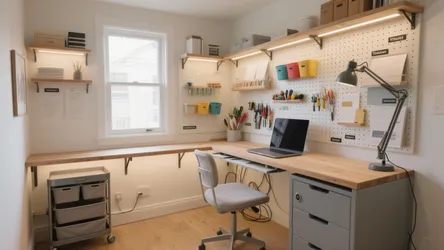 5 Small Office Craft Room Ideas That Truly Work