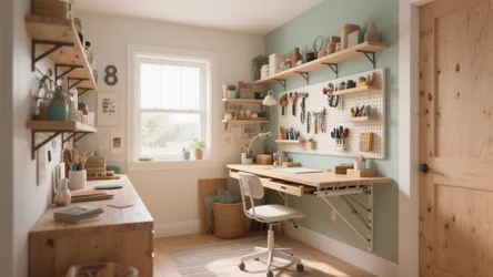 10 Smart Ideas for an 8x9 Room Craft Room