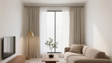 5 Design Ideas for Living Room Small Window Curtains