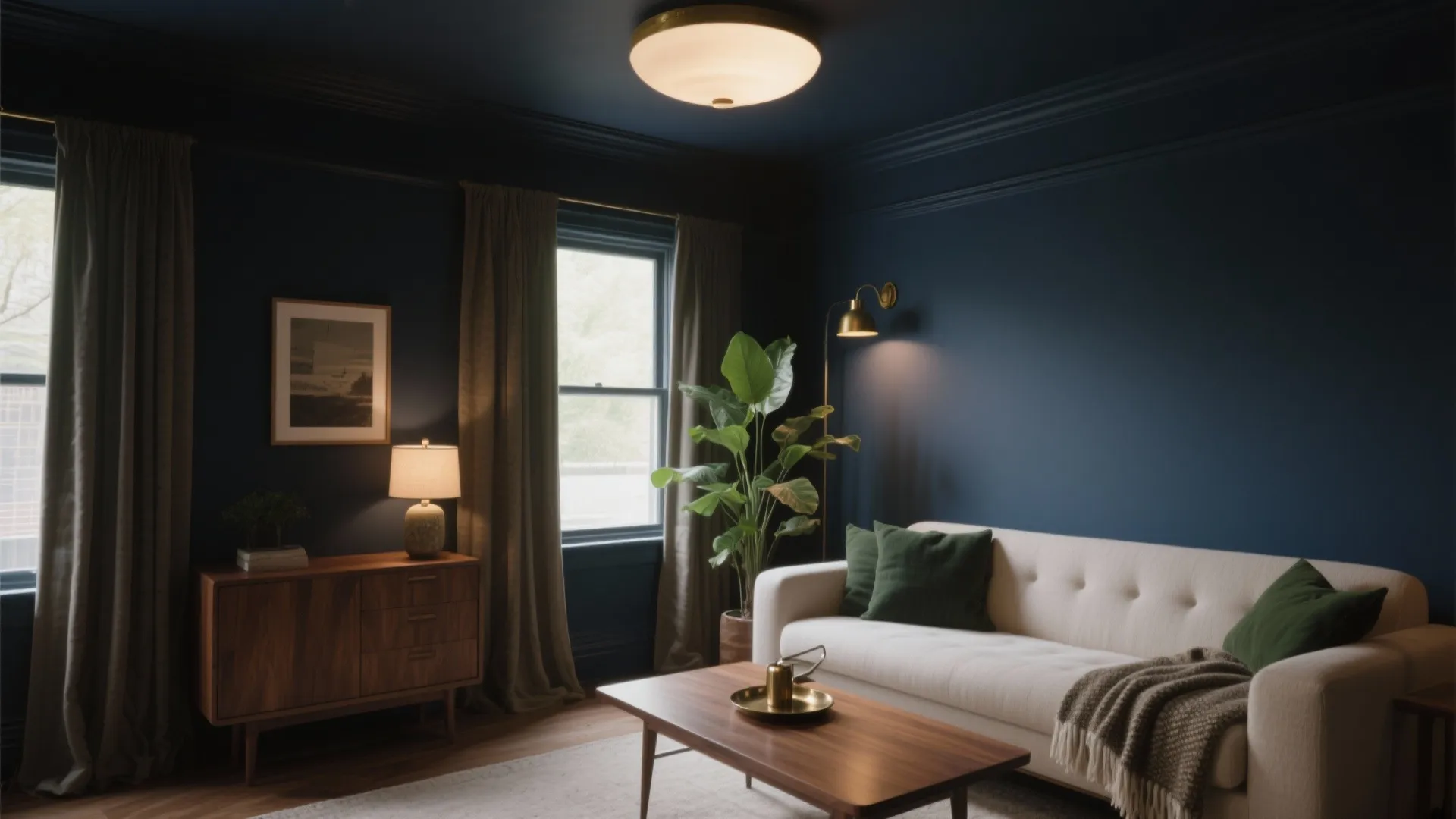 Painting a Small Room a Dark Color: Bold Chic Tips: 1 Minute to Confidently Choose Bold Dark Colors for Small Spaces