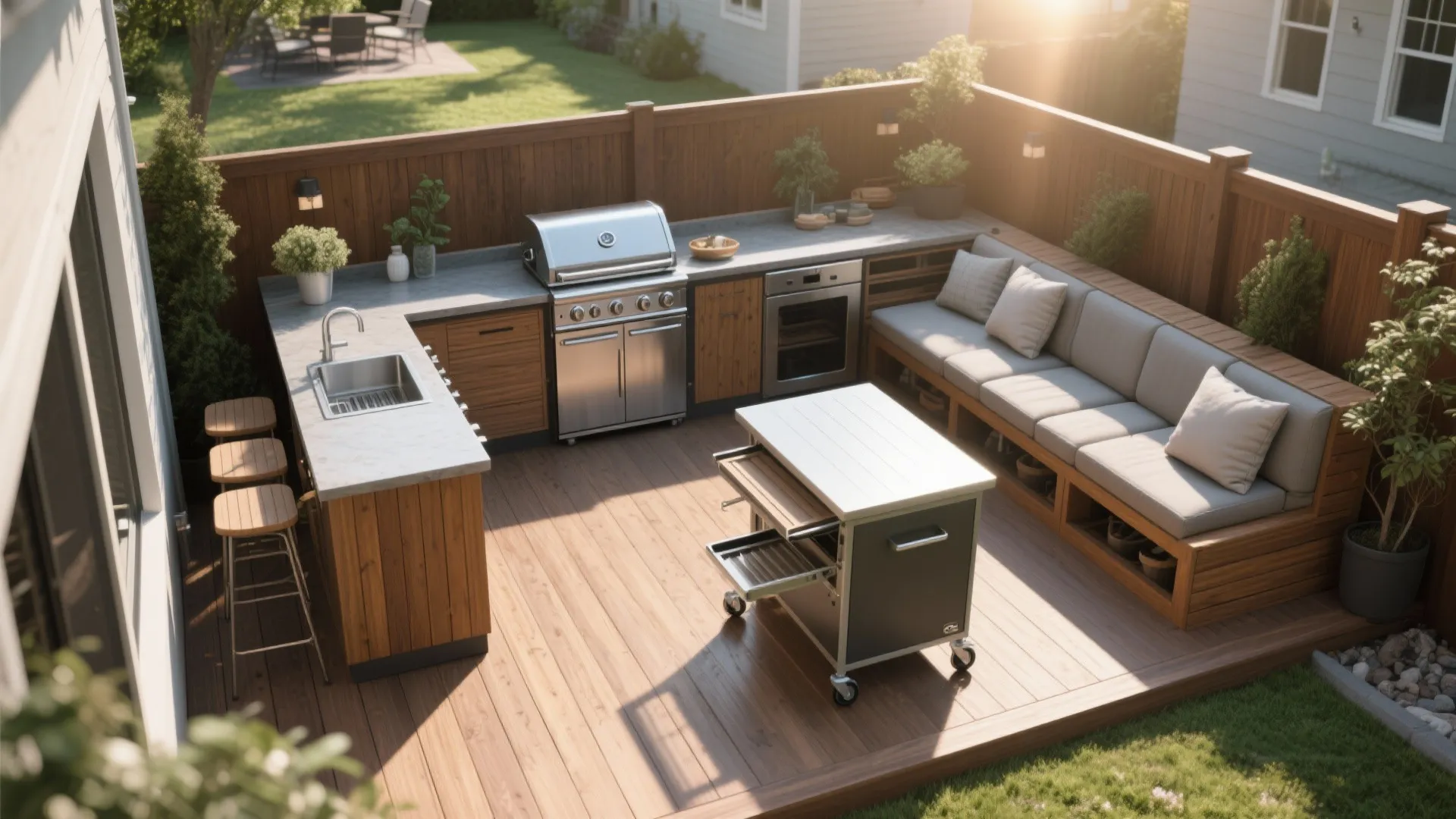 5 Deck Outdoor Kitchen Ideas: Creative small-space deck outdoor kitchen ideas I’ve used in real projects