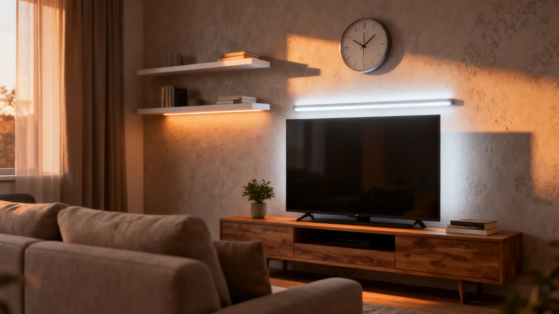 5 Small Digital Clock Ideas for Living Rooms