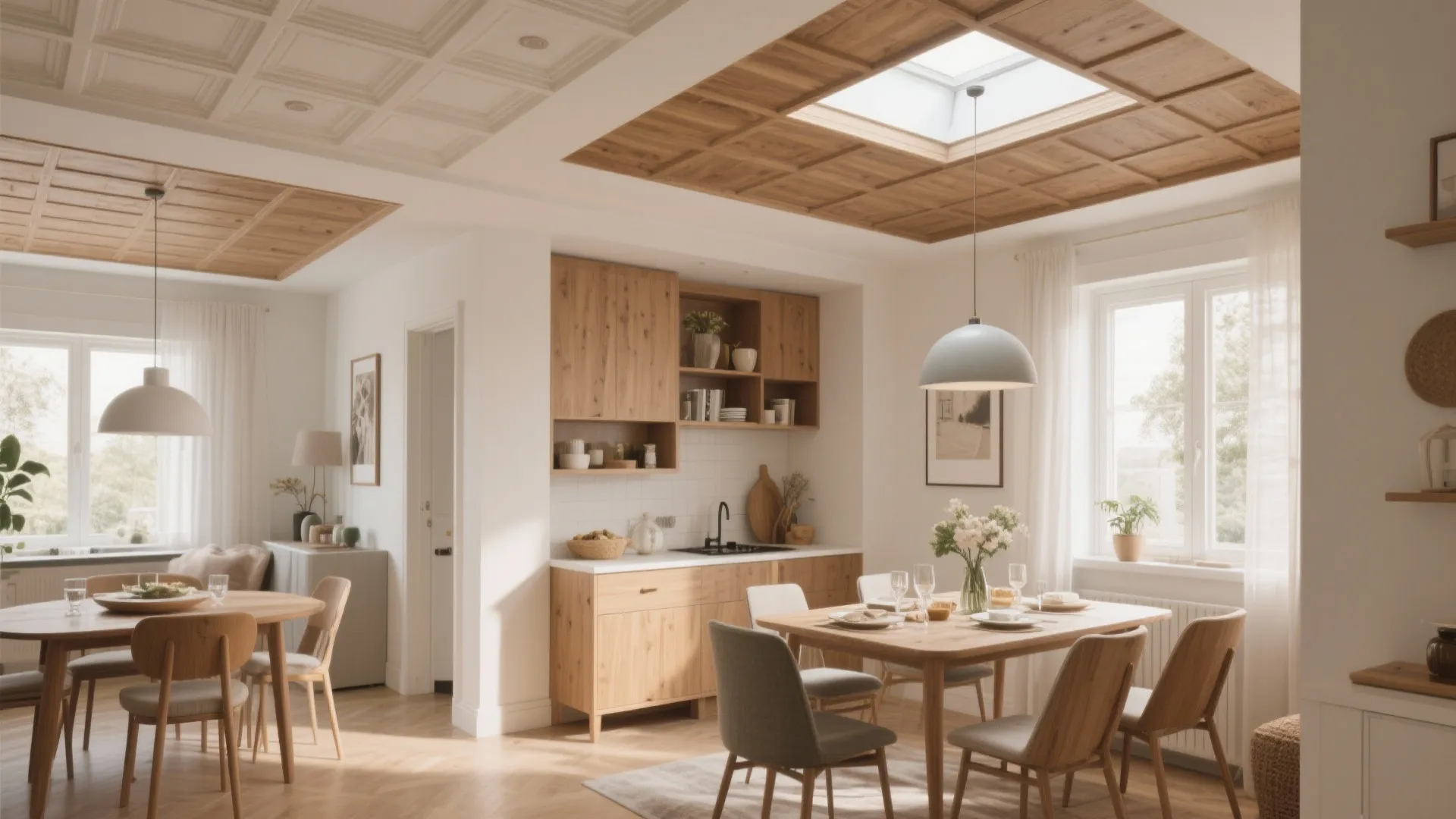 10 Small Dining Room Ceiling Design Ideas: Personal tips and inspirations for small dining room ceilings that blend style with space optimization