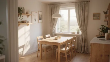 10 Curtain Ideas for Small Dining Rooms