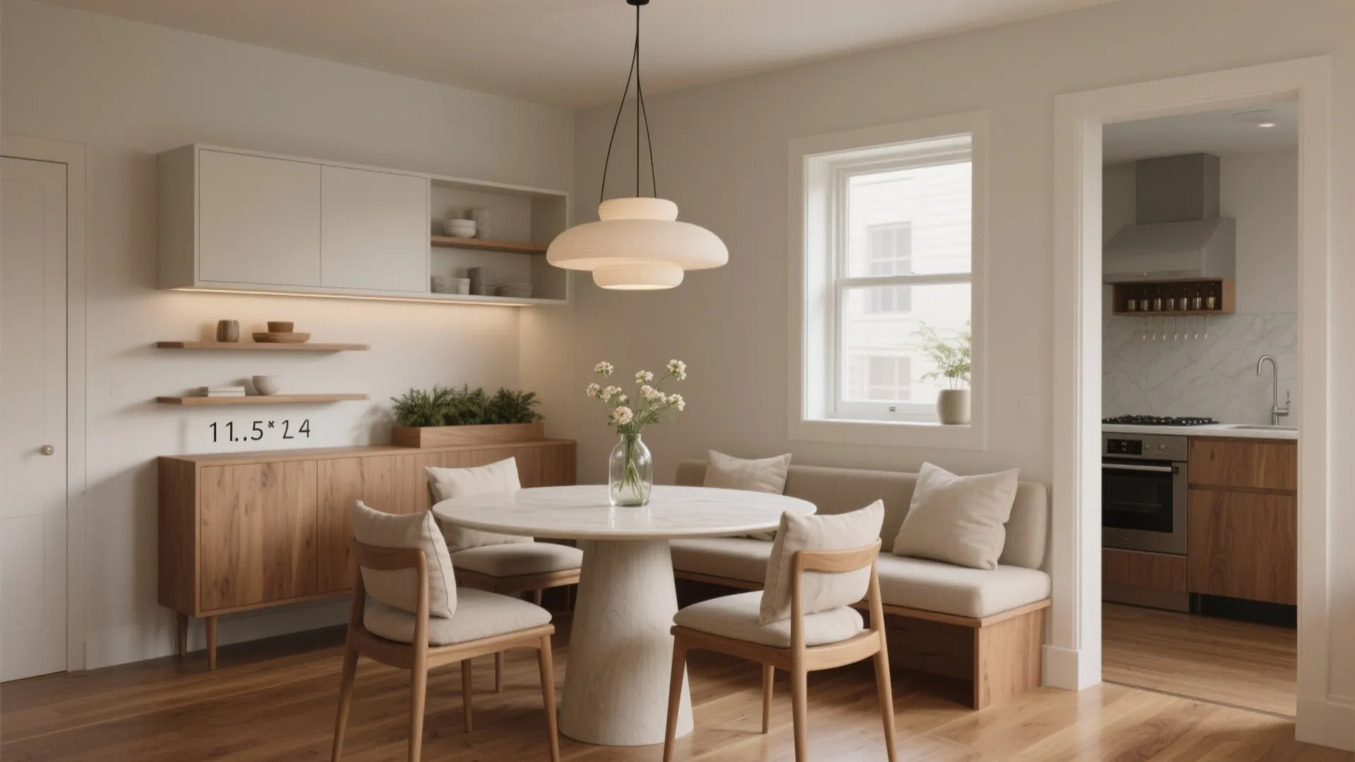 11.5 x 14 Dining Room - 5 Layout Inspirations: Creative, practical ideas I use for an 11 1/2 x 14 dining room — compact solutions that feel spacious