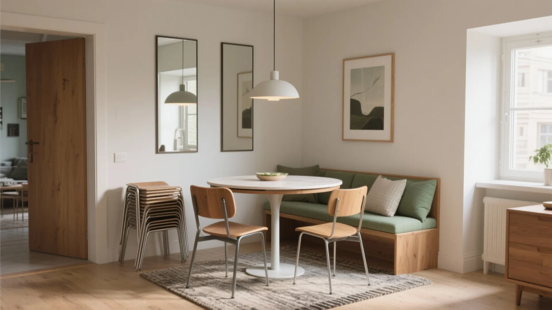 Small dining room set ideas — 5 space-saving tips: Practical, stylish small dining room set ideas I use in tight spaces
