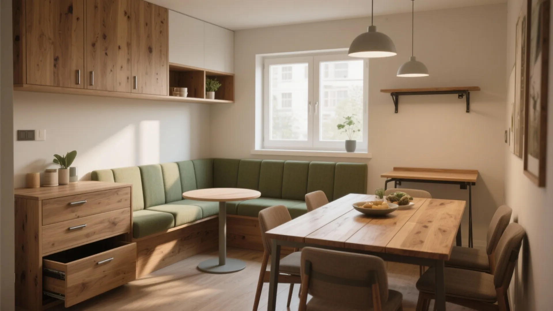 Modern Dining Table Small: 5 Compact Ideas: Creative small dining table ideas that save space without sacrificing style