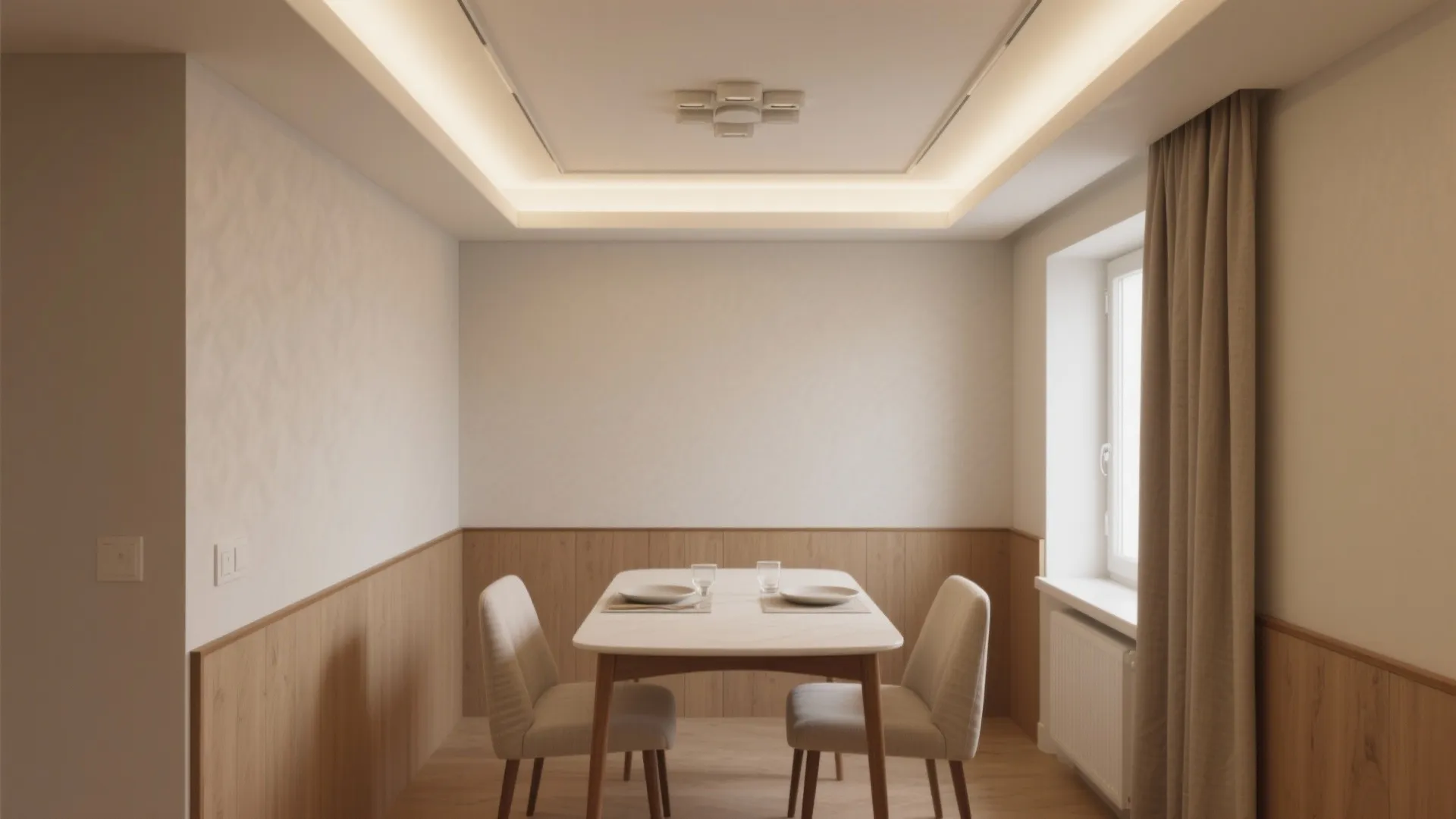 5 Small Dining Room Ceiling Design Ideas: From an interior designer: 5 data-backed ceiling ideas that make small dining rooms feel bigger, brighter, and more inviting