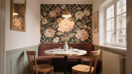 5 Accent Wall Wallpaper Ideas for Dining Rooms