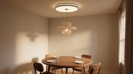 5 Flush Mount Ideas for Small Dining Rooms