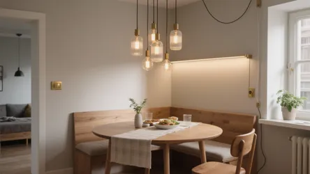 5 dining table lighting ideas for small homes