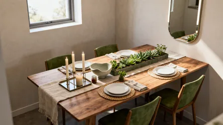 5 Dining Table Decor Ideas for Small Spaces