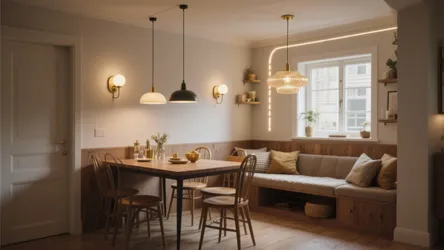 5 Lighting Ideas for Small Dining Rooms
