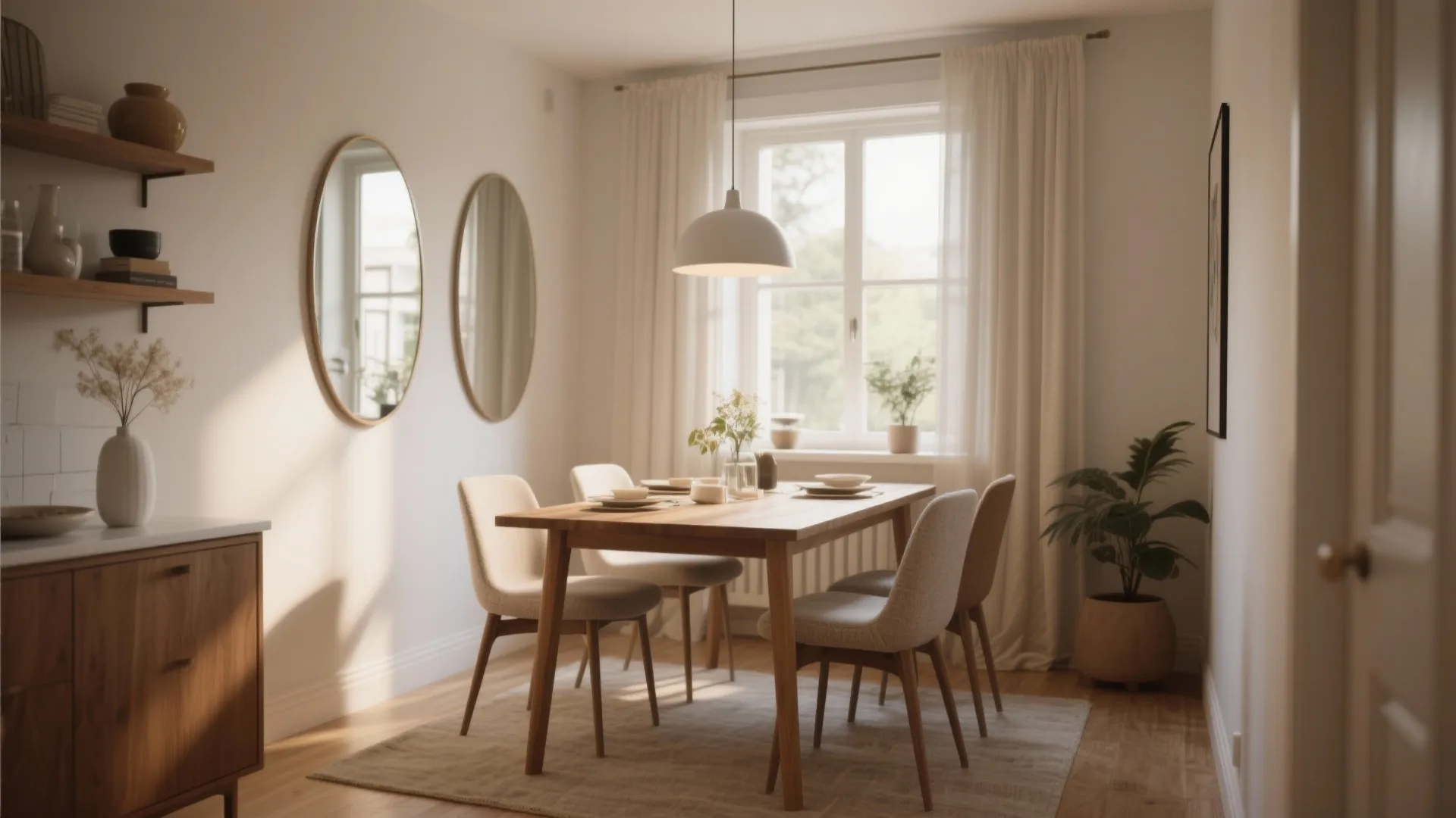 10 Small Dining Room Mirror Ideas