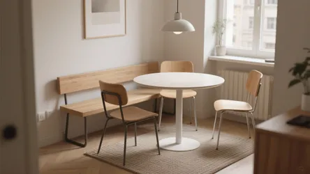 5-piece dining set ideas: 5 small space tips